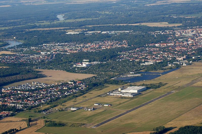 Luftbild von Dessau-Roßlau 